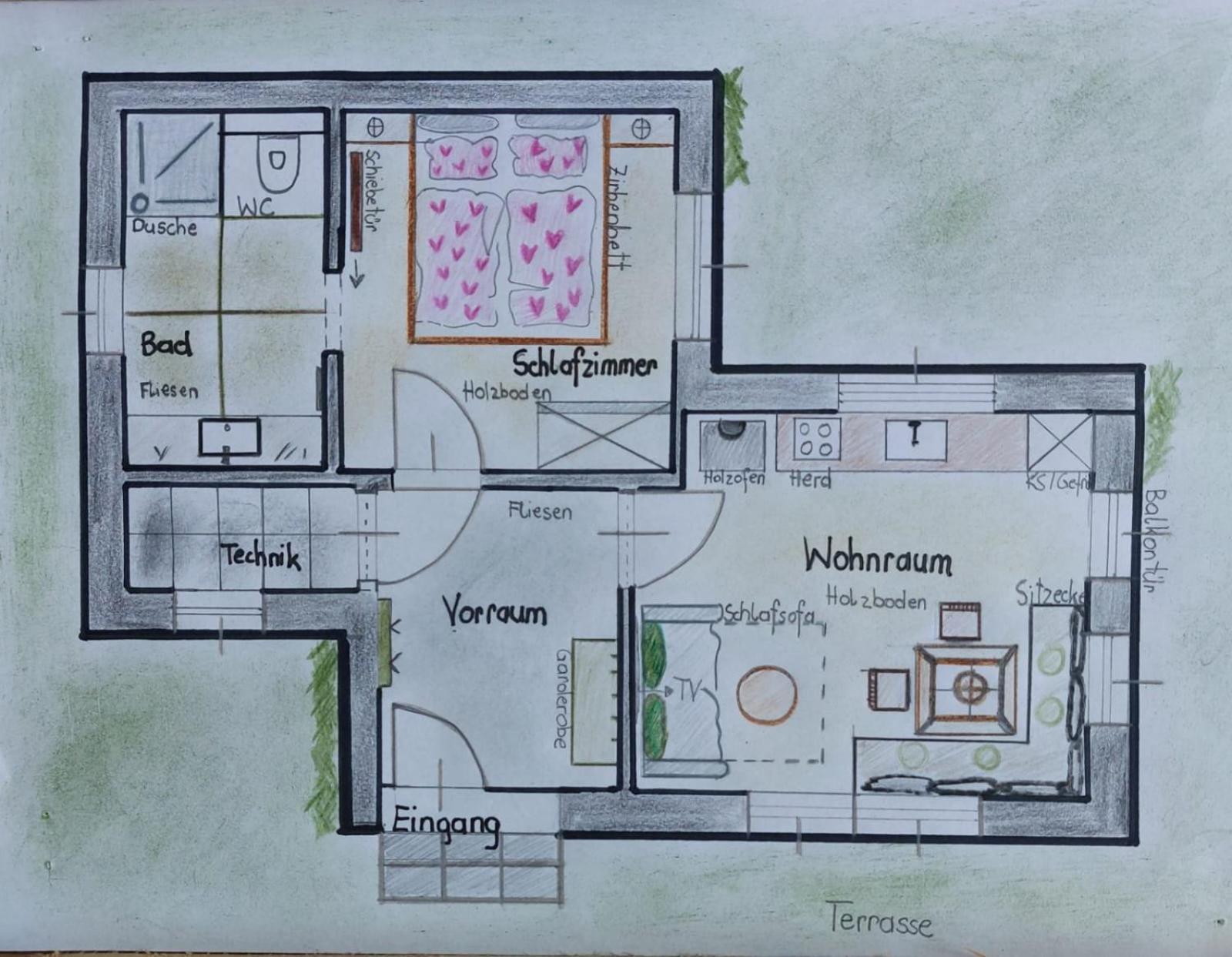 Huette Neuhaus Villa อันนาแบร์ อิม ลัมเมอร์ทาล ภายนอก รูปภาพ