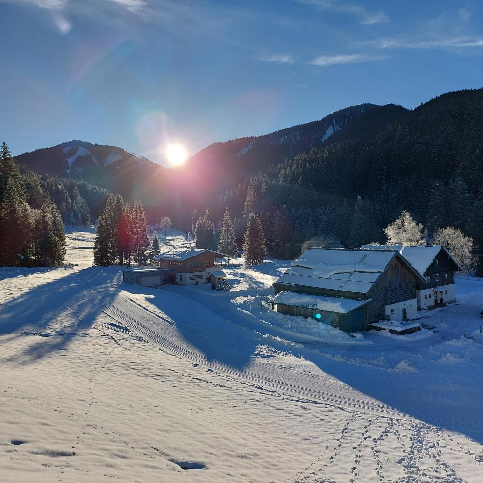 Huette Neuhaus Villa อันนาแบร์ อิม ลัมเมอร์ทาล ภายนอก รูปภาพ